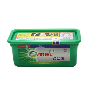 Ariel All-in-1 Pods Washing Liquid Laundry Detergent Tablets/Capsules, 30Washes with Fibre Protection ***