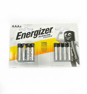 Energizer Alkaline AAA Battery 8pk ***