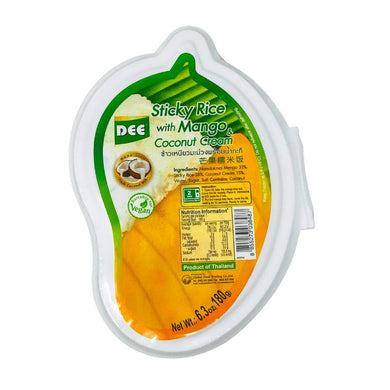 Dee Frozen Sticky Rice with Mango & Coconut Cream 180g <br> Dee 雪藏椰汁芒果糯米飯