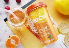 Load image into Gallery viewer, Xiang Piao Piao Meco Fruit Tea (Kumquat &amp; Lemon) 400ml *** &lt;br&gt; 香飄飄蜜谷果汁茶金桔檸檬