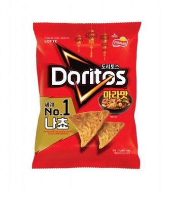 Lotte Doritos Mala 84g <br> 樂天麻辣粟米片