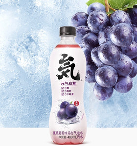 Genki Forest Sparkling Water (Grape Flavour) 480ml *** <br> 元氣森林葡萄味蘇打氣泡水