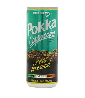Pokka Cappuccino Coffee 240ml <br> Pokka 卡布奇諾咖啡