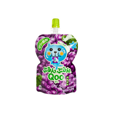 Minute Maid Qoo Grape Pouch Jelly Drink 125g BBD7/11/2022<br> 酷兒吸吸果凍飲料 - 葡萄口味