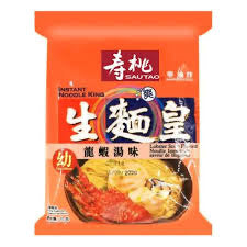 Sau Tao Instant Noodle King - Lobster 70g <br> 壽桃牌 生麵皇 龍蝦湯味
