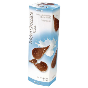 Royal Choc Thins - Royal Belgian Milk Chocolate Thins 125g ***