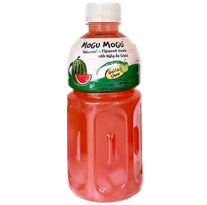Mogu Mogu Nata De Coco Drink - Watermelon 320ml *** <br> Mogu Mogu 椰果飲料 - 西瓜味
