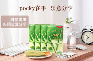 Glico (Chinese) Mousse Pocky- Matcha 48g <br> 格力高 慕思百奇-濃郁抹茶味