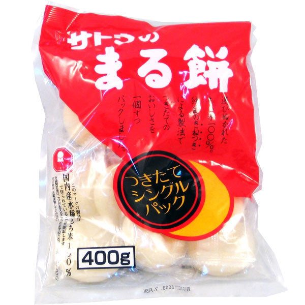 Sato Foods Mochi Rice Cake (Round) 400g <br> Sato Foods 圓形麻薯丸餅