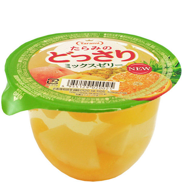 Tarami Dossari Fruit Jelly with Mixed Fruit Chunks 230g *** <br> Tarami 雜果果肉果凍
