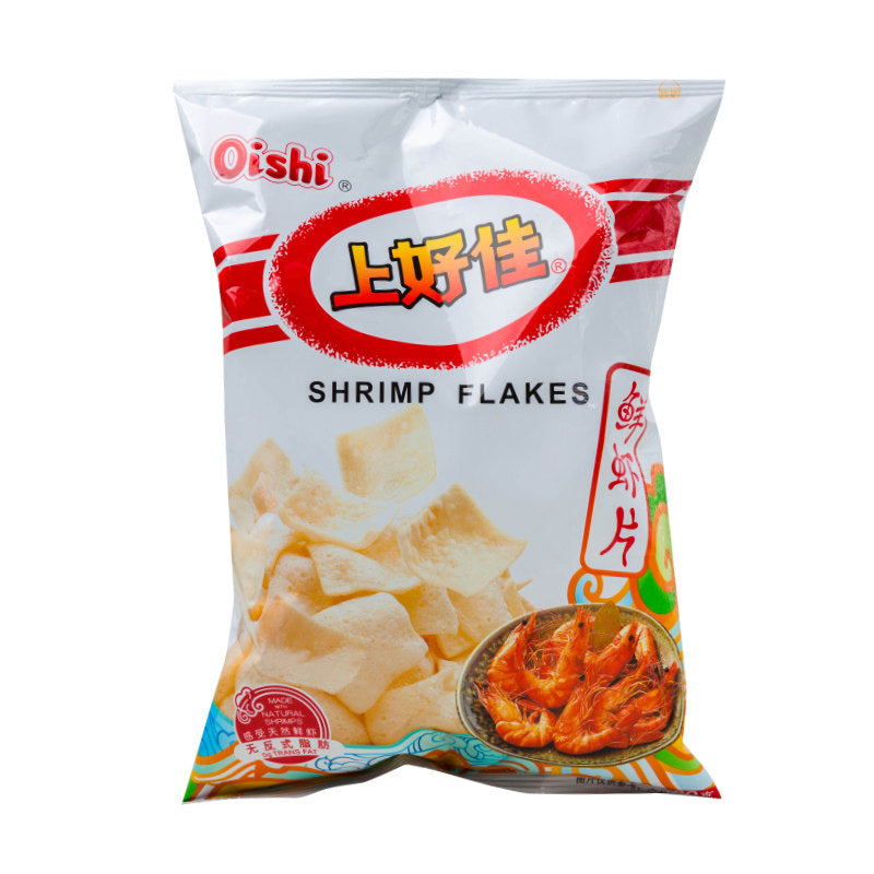 Oishi Shrimp Flakes 80g <br> 上好佳 鮮蝦片