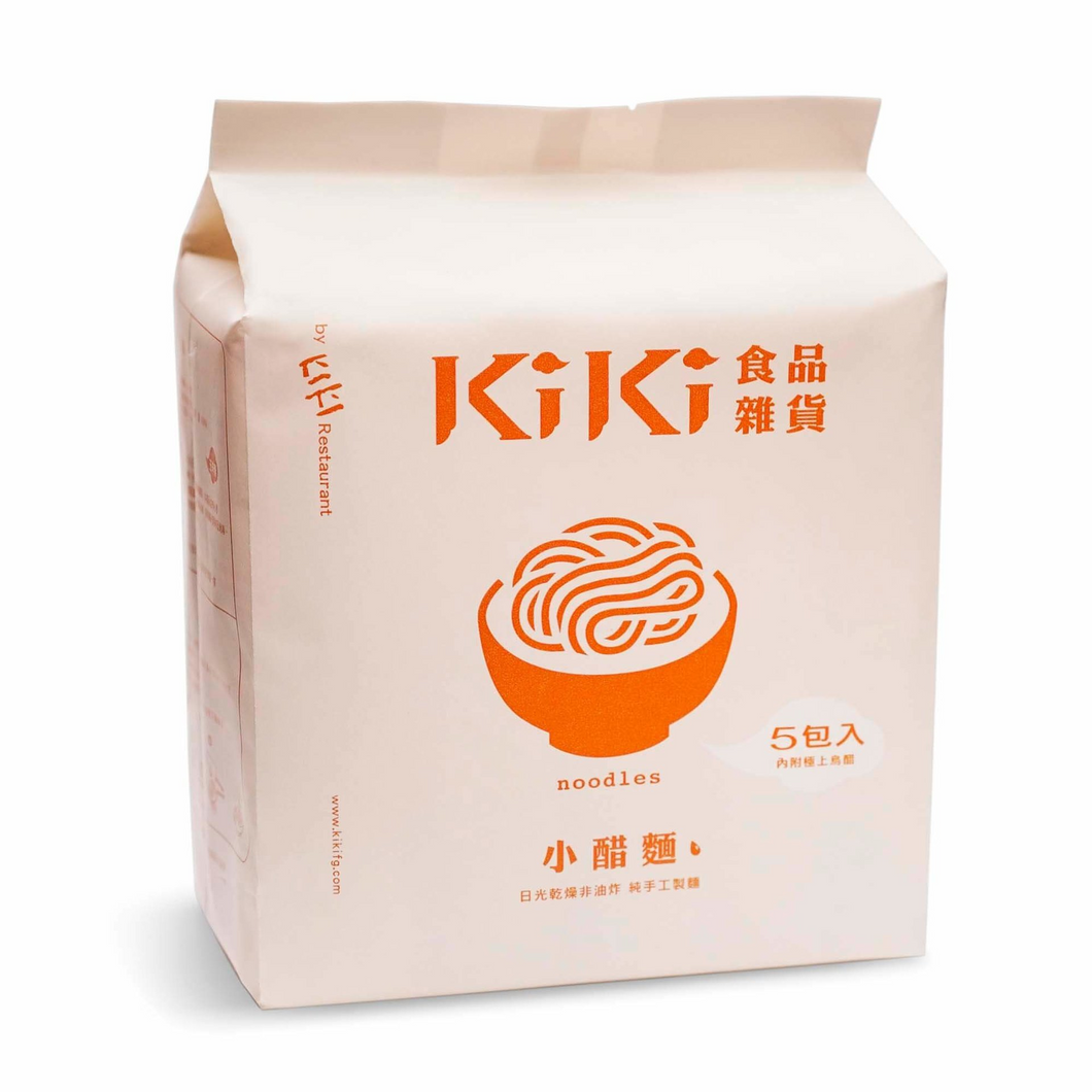 Kiki Vinegar Noodles 5packs 450g <br> Kiki 拌麵小醋麵 5連包
