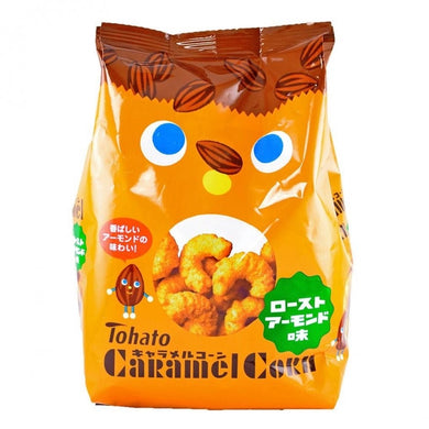 Tohato Caramel Corn Roasted Nuts Flavoured Snacks 77g <br> 桃哈多焦糖粟米條 堅果味