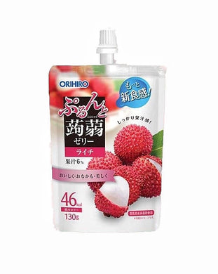 Orihiro Jelly Drink (Lychee Flavor) 130g *** <br> 歐力喜樂果凍飲品 (荔枝味)