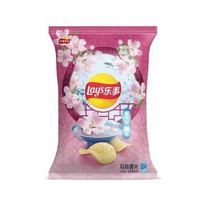 Lays Crisps - Sakura 60g *** <br> 樂事薯片 櫻花米釀味