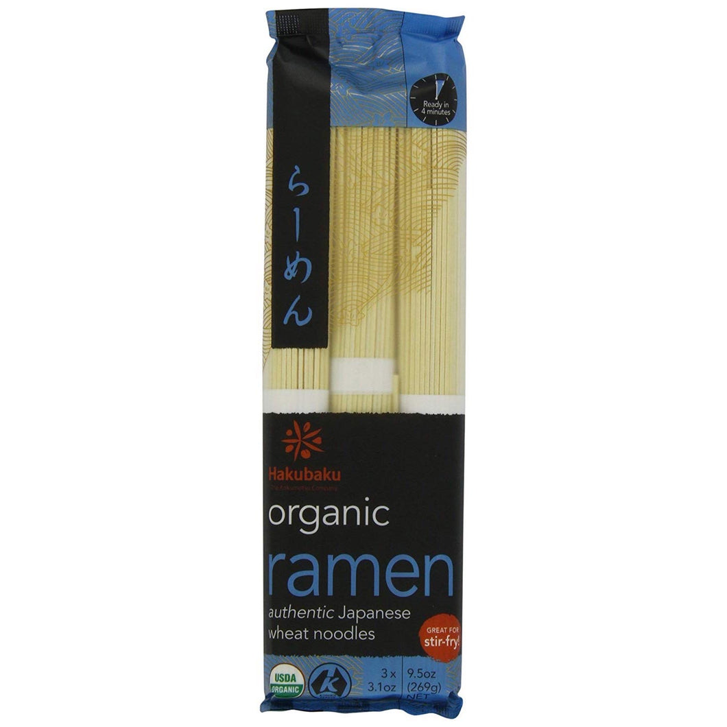 Hakubaku Organic Ramen 270g <br> Hakubaku 有機拉麵