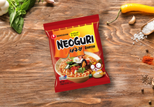 Load image into Gallery viewer, Nongshim Neoguri Seafood &amp; Spicy Ramyun 120g (5 Packs) &lt;br&gt; 農心Neoguri辣海鮮拉麵 5連包