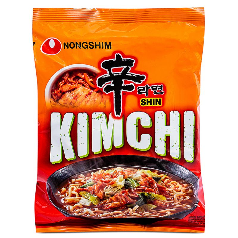 Nongshim Kimchi Noodle Soup 120g <br> 農心辣泡菜麵