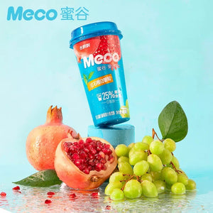 Xiang Piao Piao Meco Fruit Tea (Pomegranate & Grape) 400ml *** <br> 香飄飄蜜谷果汁茶紅石榴葡萄