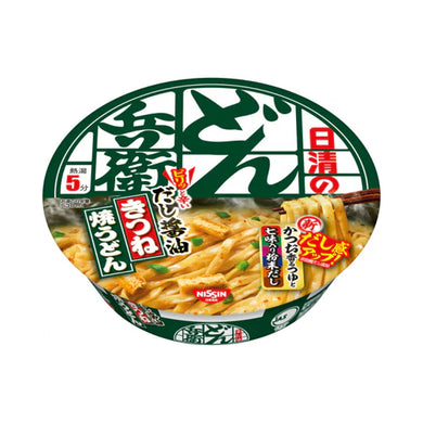 Nissin Donbei Kitsune-Yaki Udon with Fried Tofu 105g BBD 2/3/2023 <br> 日清兵衛油豆腐日式炒烏冬麵