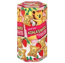將圖片載入圖庫檢視器 Lotte (Thai) Koala&#39;s March Biscuits - Strawberry 37g &lt;br&gt; 樂天熊仔餅-草莓