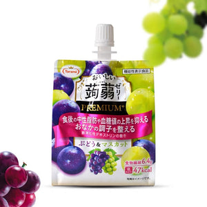 Tarami Grape and Muscat Flavoured Premium Konjac Jelly Drink 150g *** <br> Tarami 美味蒟蒻果凍飲品 葡萄和白葡萄味