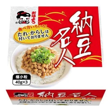 Yamada Fermented Soy Bean Natto Meijin Gokukotsubu Mini 3packs 120g