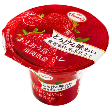 Tarami Amaou Strawberry Flavoured Fruit Jelly 210g *** <br> Tarami 草莓果肉果凍