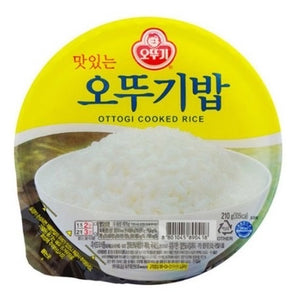 Ottogi Microwaveable Rice 210g BBD16/6/2023<br> 不倒翁 微波米飯