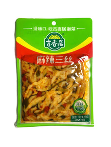 JXJ Hot & Spicy Sansi 106g <br> 吉香居 麻辣三絲