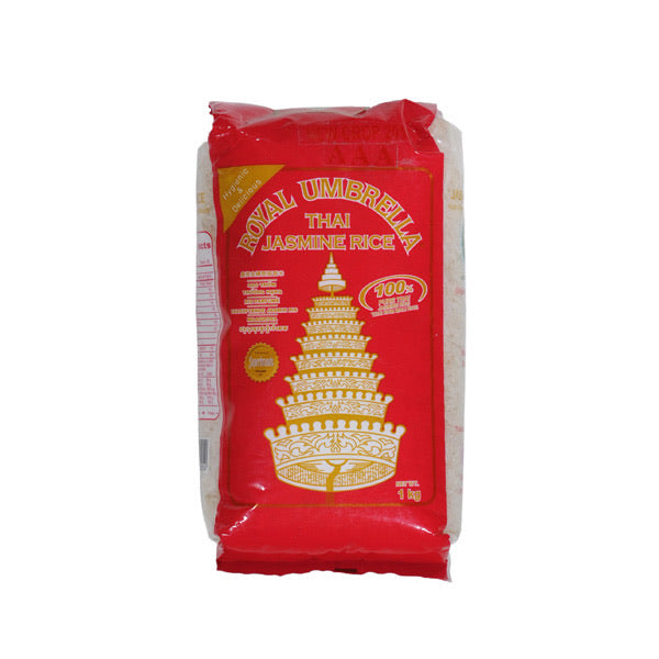 Royal Umbrella Thai Hom Mali Rice 1kg <br> 皇族泰國香米