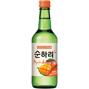 Lotte Chum Churum Soju (Apple Mango) Alc. 12% 360ml *** <br> 樂天燒酒 (蘋果芒果味)