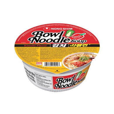 Nongshim Kimchi Ramyun Bowl Noodle Soup 86g <br> 農心辣泡菜碗麵