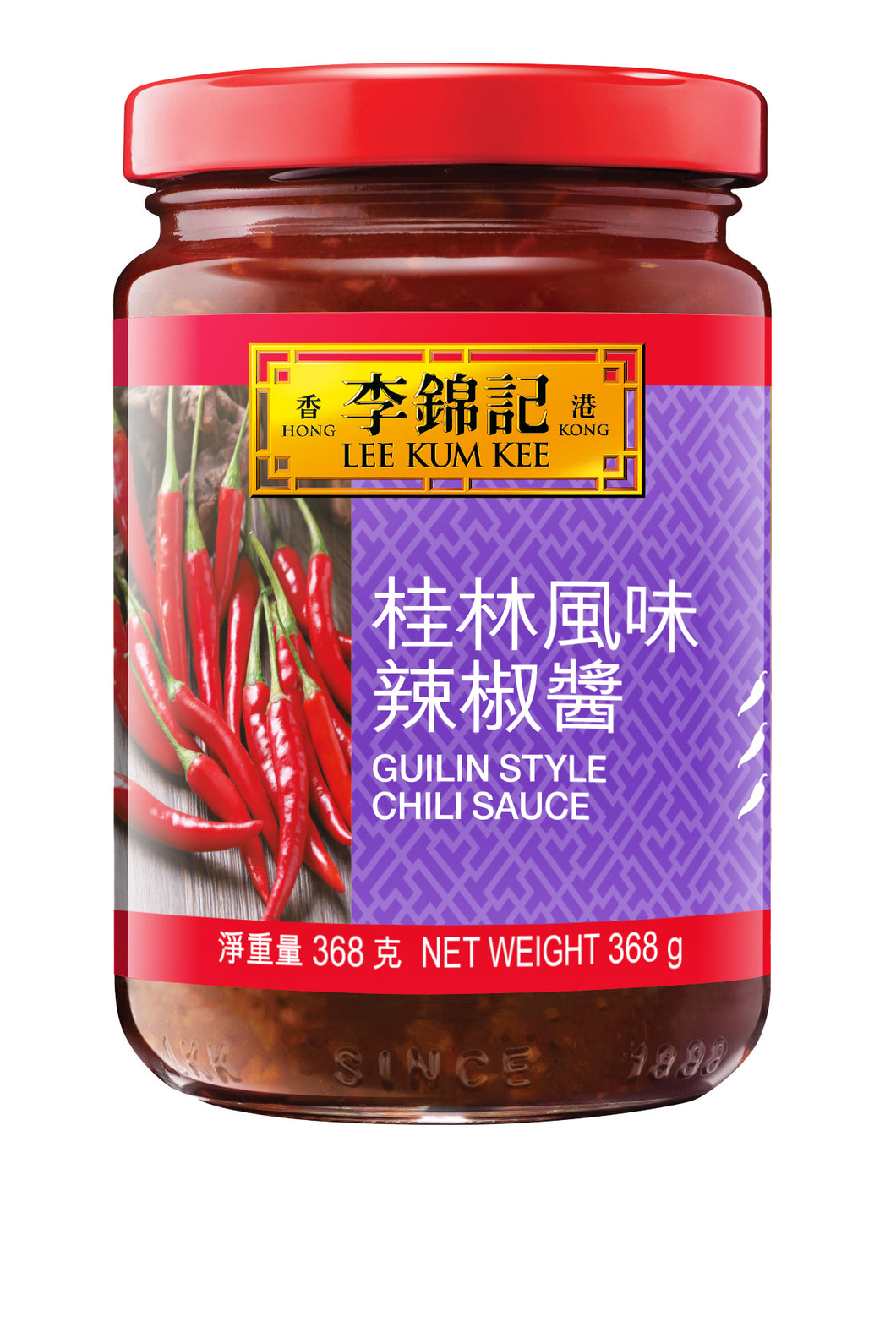 LKK Guilin Chilli Sauce 368g <br> 李錦記桂林辣椒醬