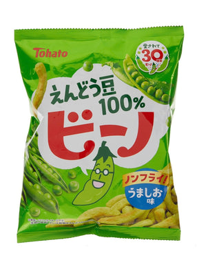Tohato Beano Bean Snack Uma Shio Flavour 70g <br> 桃哈多豌豆脆條 淡鹽味