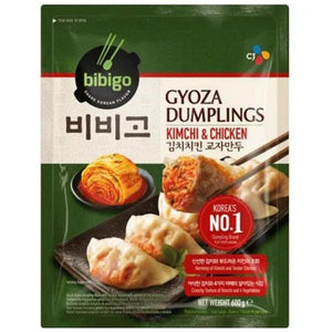 CJ Bibigo Kimchi & Chicken Gyoza 600g <br> CJ Bibigo泡菜雞肉煎餃