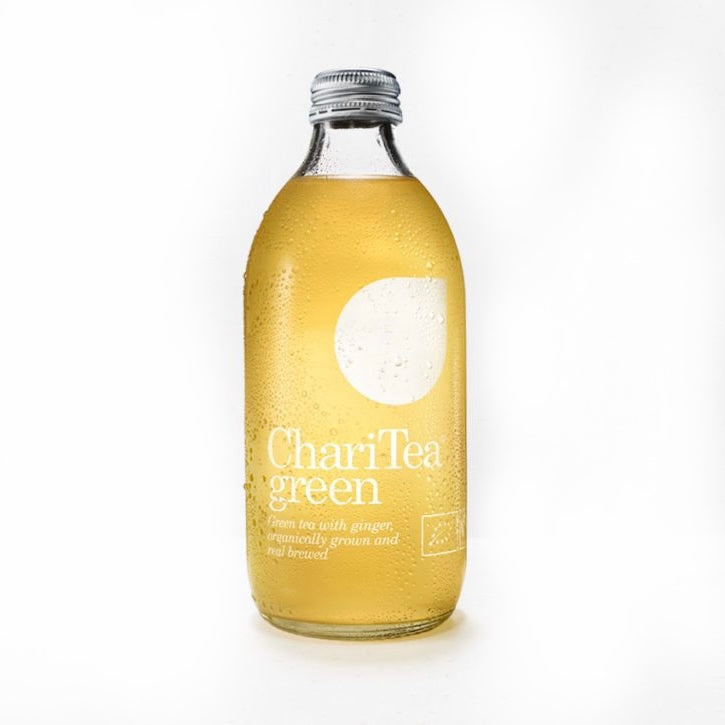 ChariTea Green 330ml <br> Green Tea with Ginger and Honey