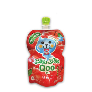 Minute Maid Qoo Apple Pouch Jelly Drink 125g BBD: 7/11/2022<br> 酷兒吸吸果凍飲料 - 蘋果口味