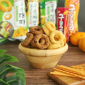 Haitai Roasted Onion Snack 70g <br> 海太烤洋蔥圈