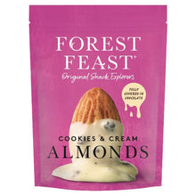 Load image into Gallery viewer, Forest Feast Cookies And Cream Chocolate Covered Almonds 120g ***