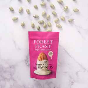 Forest Feast Cookies And Cream Chocolate Covered Almonds 120g ***
