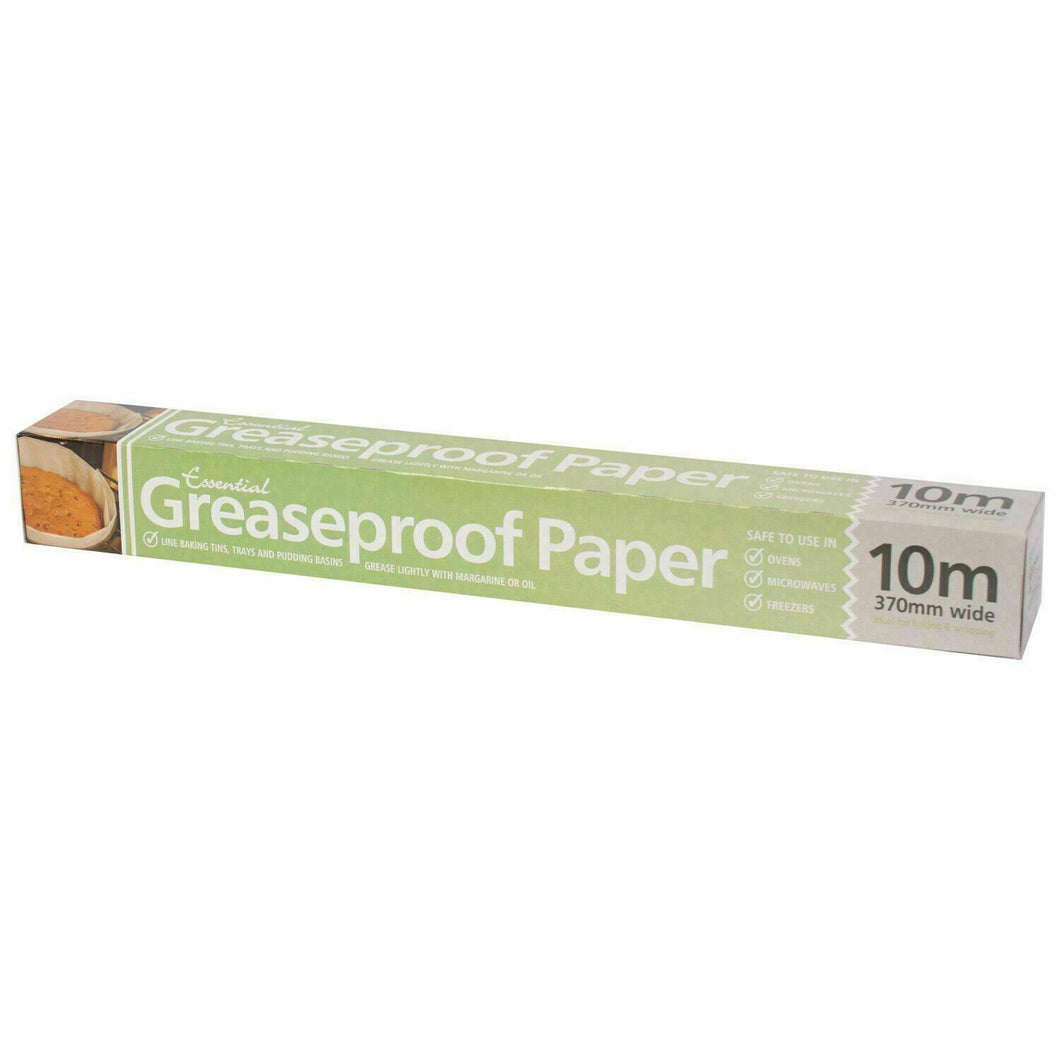 Essentials Greaseproof Paper Roll 10m x 38mm ***