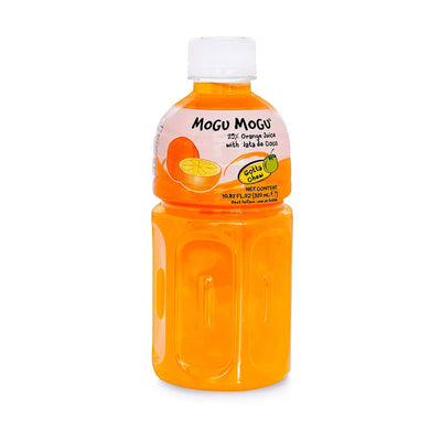 Mogu Mogu Nata De Coco Drink - Orange 320ml *** <br> Mogu Mogu 椰果飲料 - 橙味