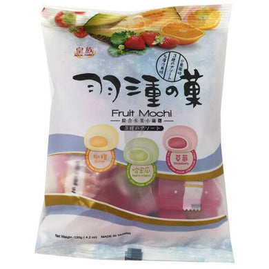 RF Mochi-Mixed (Strawberry, Orange, Melon) 120g <br> 皇族 羽三重之菓 (草莓,柳橙,哈密瓜)