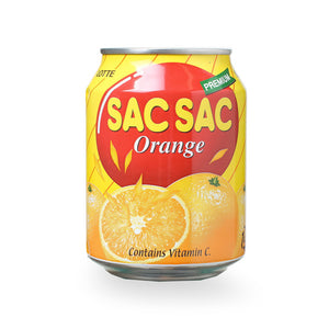 Lotte Sac Sac Orange 238ml *** <br> 樂天粒粒橙汁