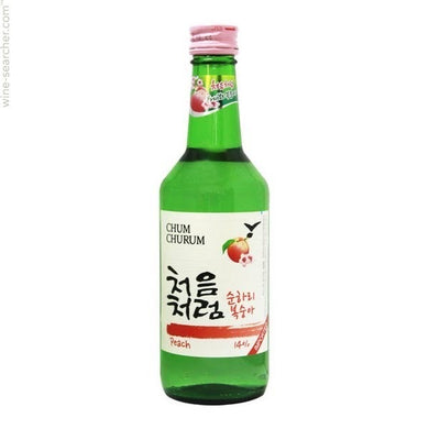 Lotte Chum Churum Soju (Peach) Alc. 12% 360ml *** <br> 樂天燒酒 (水蜜桃味)