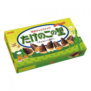 Meiji Bamboo-shaped Chocolate Biscuits 70g ***<br> 明治竹筍裡筍型巧克力餅乾