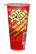 Load image into Gallery viewer, Meiji Yanyan Dip Biscuits Snack-Chocolate 50g &lt;br&gt; 明治欣欣杯-巧克力