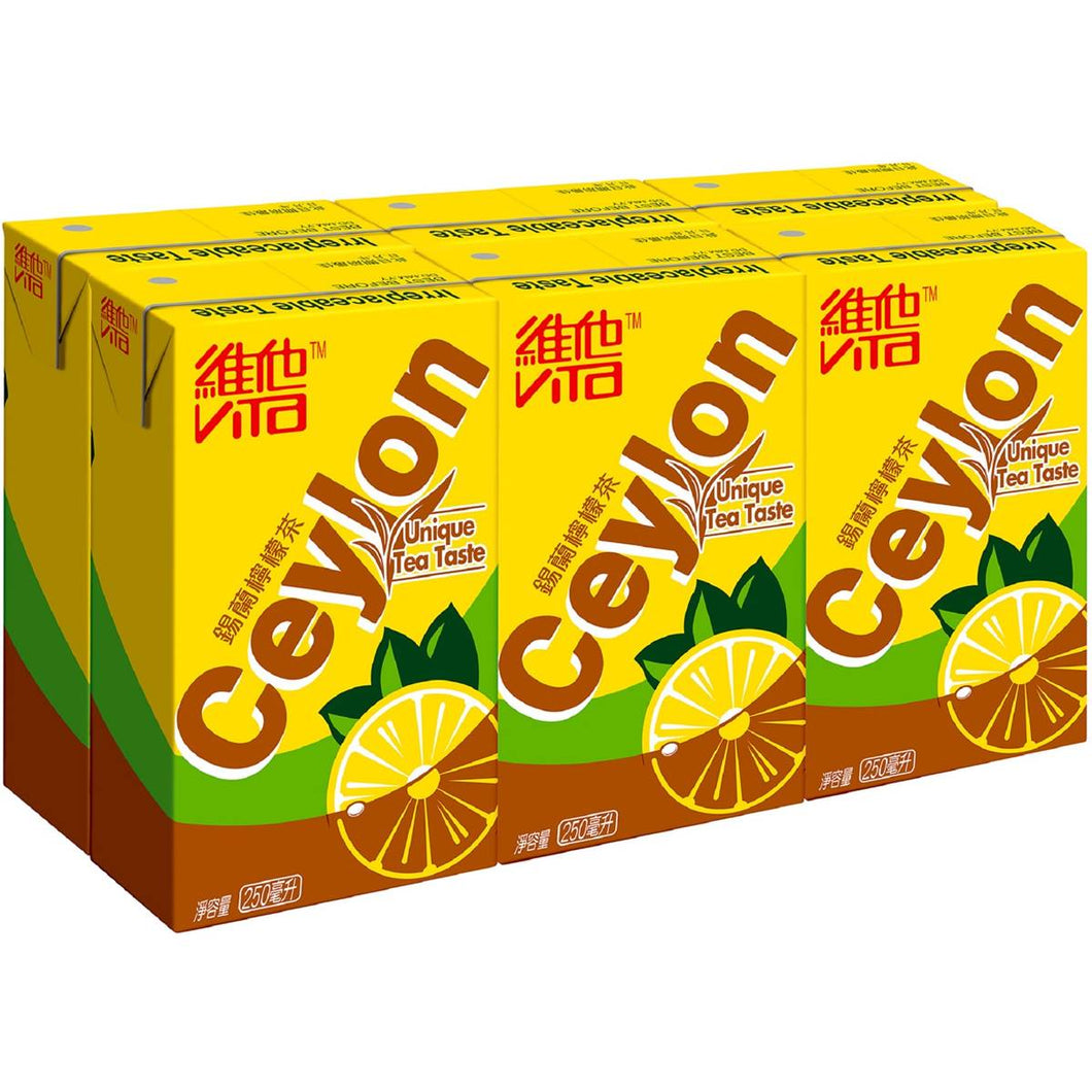 Vita Ceylon Lemon Tea 250ml (6 Pack) *** <br>  維他錫蘭檸檬茶6包裝